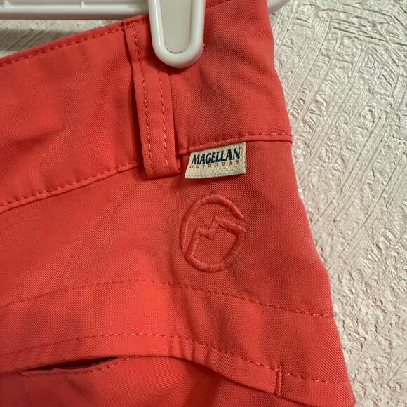 Magellan Outdoor Women’s Size Small Coral Peach Shorts Lightweight Comfort - Picture 5 of 6